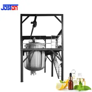 Jasmine Palm Olive Oil Essential Oil Basket Type Extraction Machine
