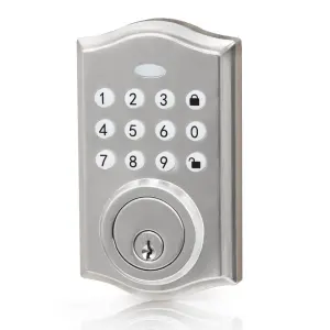 SINOVO Hot Selling Number Keypad Password Electronic Deadbolt Keyed Entry Front Combination Security Digital Door Lock