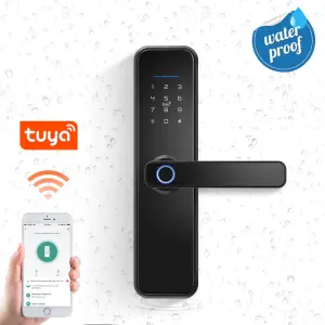Factory Direct Smart Digital Locks Ttlock Five Unlock Way Wifi Enabled for Home Office & Apartment Wooden Metal Door Locks