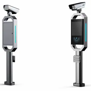 Vehicle Park Intelligent Unattended System Automatic Identification Vehicle License Plate Number System for Parking Lot