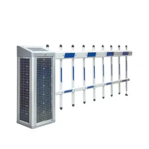 Solar Power Supply Automatic Barrier Gate for Car Parking Traffic Barrier Gate with Solar Backup