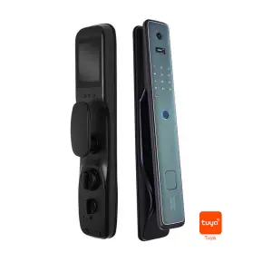 TOPTEQ P8 Tuya Smart Fingerprint Fully Automatic Camera Household Security Door Capture Photo With Camera for Apartment