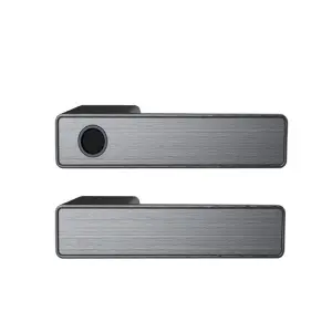 Simple Style American High-Quality Modern Zinc Alloy Tuya Smart Door Lock Level Fingerprint Handle Privacy Door Digital Locks