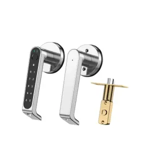 TOPTEQ TP4 Intelligent Fingerprint Electronic Lock Innovative Design Bedroom Door Handles Cloud Data Storage Wi-Fi Network