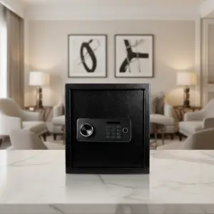 IPE-36A High Security Digital Key Lock Strong Steel Safe Box OEM/ODM Household Metal Storage Locker for Home Storage