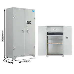 High Quality of the Factory Heavy Duty 4-Drawer Office Steel Metal Safes Iron Hospital Vertical Lock Index Card Staff
