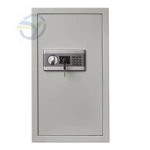 Weichi 65EF Factory Directly Wall Mounted Safe Box White&Grey Electronic Code Lock Keypad 65x37x10CM Indoor & Outdoor Use