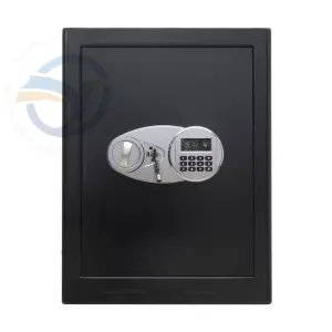 Weichi Hot-selling Safe Box 2-Layer Silent File Document Steel Safe Cabinet with Key Lock for Home Office Anti-Theft Safe Room