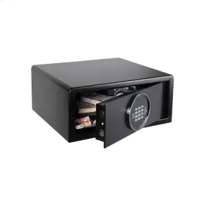 Weichi Wholesale Commercial Hotel Electronic Digital Lock Metal Safe for Money Passport Jewelry Safe Box