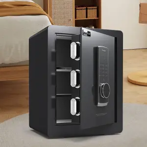 Jewelry Money File Security Safes Office Home Bank Hotel Fingerprint Fireproof Safe Box