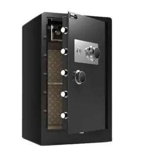 Large Fireproof & Waterproof Safe Box Mechanical Lock Heavy-Duty Security Safe 60/70/80 cm for Home Office or Hotel Use