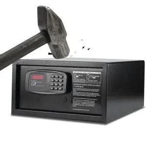 Heavy Duty Anti-Theft Commercial Hotel Safe Box Hidden Mini Digital Keypad Security Vault for Jewelry Cash Luggage Storage
