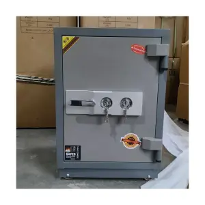 Mechanical Password 2 Keys Combination Fireproof Safe Fire Resistant Safe Box for Money Security Home Office