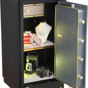 Heavy Duty Fireproof Safe Box Fire Resistant Electronic Locking Home Office Document Money Digital Safe Box