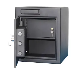Secret Money Deposit Safe Box Cheap Factory Price Black Color Money Deposit Safe