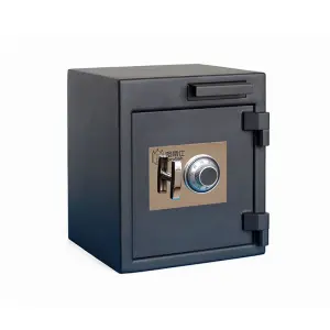 New Collection Electronic Digital Lock Safe Box with Key Lock Pull Drawer Electronic Depository Safe