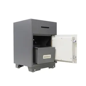 Depository Slot Drop Cash Money Security Safe Box With Key Lock