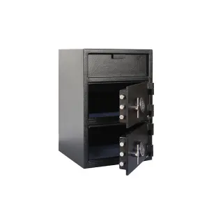 2024 Top New Product Solid Steel Security Front Loading Safe Deposit Box