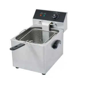Customized Tabletop 1 Tank 6L Electric Deep Fryer Commercial Chips Frier