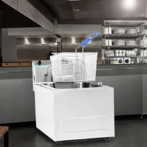 Commercial Counter Top Wholesale Electric Deep Fryer Commercial Use Ventless Electric Fryer With Hood