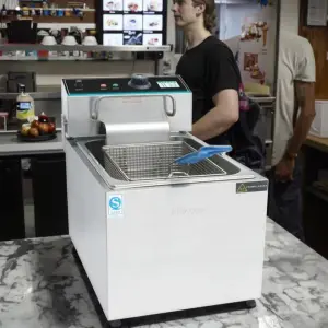 Best Selling Counter Top Single Tank Large Deep Fryer Commercial Potato Chips Fryers Electrical