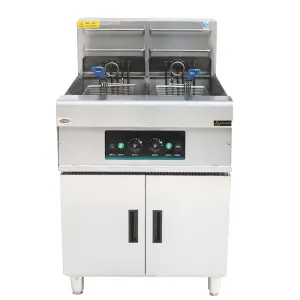 Top Selling Heavy Duty 45L Single Tank Stainless Fryer Electric Deep Oil Fryer for Restaurant