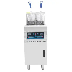 New Product Double Tank Commercial Fries Deep Fryer Stainless Steel Kitchen Custom Deep Fryer