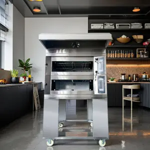 Stainless Steel Industrial Electric Convection Oven Large Capacity Commercial Pizza Bakery Oven for Sale