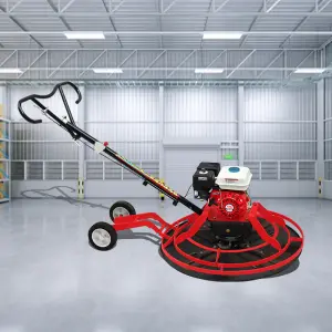 Helicopter Power Trowel for Concrete Floor Leveling Vibrating Surface Trowel with Engine Core Component
