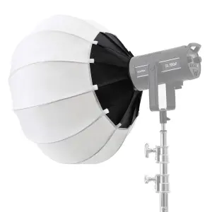 65cm Globe Ball Softbox with Bowens Mount Folding Diffuser Soft Box for Portrait Photographic Video Studio