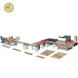 Automatic Porcelain Skirting Tile Machine for Cutting and Chamfering Transmission Line Essential for Stone and Marble Work