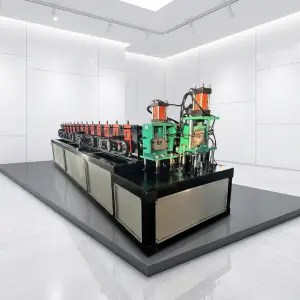 Light Steel Keel CU Shape Roll Forming Machine Drywall Frame Metal Ceiling Stud Track Making Machine