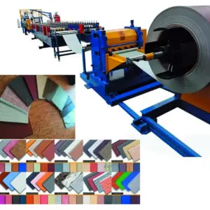 Pu Decorative Exterior Interior Roof Wall Sandwich Panels Machine Make Panels Roll Forming Machine