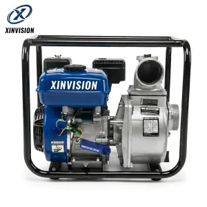 3 Inch Gasoline Water Pump 170F 7HP 212CC 4-Stroke Petrol Agriculture Irrigation Pump 60m3/h High Flow 30m Lift Pumping Machine