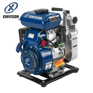 1.5 Inch Gasoline Water Pump 154F 4-Stroke Petrol Portable High Flow Agriculture Irrigation Pump for Farm Garden Orchard 25m3/h