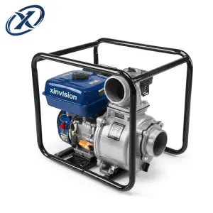 4 Inch Gasoline Water Pump 7HP 212cc 4KW High Flow 96m3/h Self-Priming Irrigation Pump for Agricultural Irrigation & Drainage