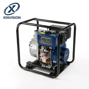 3 Inch Diesel Water Pump 178F Engine 296cc 60m3/h Massive Flow 30m Lift Self-Priming Diesel Pumping Machine for Agricultural