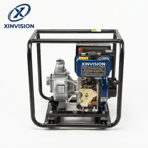 2 Inch Self-Priming Diesel Pump for Sprinkler Irrigation System 173F Air Cooled Engine Portable Farm Irrigation Equipment