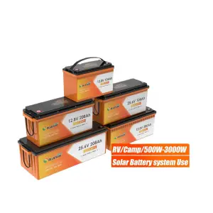 Solar Battery Lithium Ion 12V 24V 200Ah 300Ah 400Ah Rechargeable Lithium Ion Battery Deep Cycle 24V 200 Ah for Home Storage