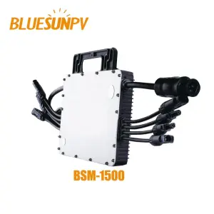 BLUESUNPV Microinverter Mi-1200 Mi-1500 Micro Inversor 1000W 1500W Micro Inverter Ongrid