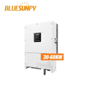 On Grid System 1MW 2MW 5MW 10MW Solar Power Inverter 60KW 380V 60000Watt Solar Panel Inverter Grid Tie
