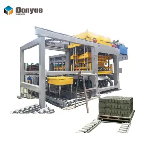Special Equipment for Producing Building Blocks QT12-15 Automatic Concrete Block Making Machine