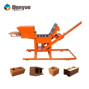 QTs2-40 Clay Material Small Scale Brick Making Machine