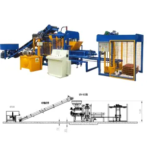 Famous QT4-15 Brick Making Machine China Mini Block Making Machine Esay to Start up Business