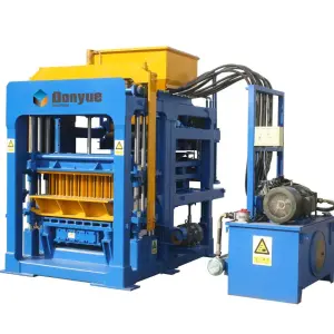 QT 5-15 Automatic Hydraulic Manufacturers Deliver Concrete Intelligent High Yield Brick Machine(H )