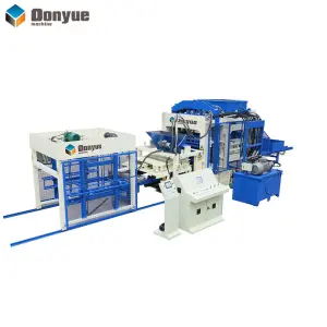 Automatic Block Manufacture Machine Brick Machine De Fabrication De Brique in Africa