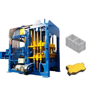Hot sale qt5-15 automatic cement brick block making machine to make cement blocks for business