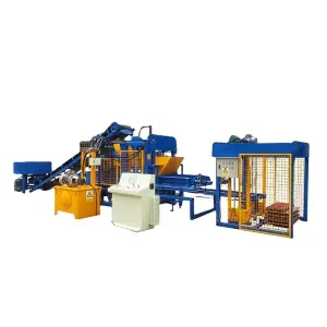 QT 4-15 Factory Direction Ship and Visit the Fully Automatic Brick Making Machine