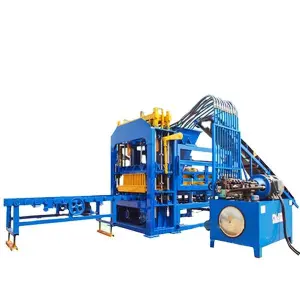 China Fully Automatic Pondeuse Parpaing Pflasterklinker Zementziegel Holes Cement Brick Concrete Block Making Machine for Block
