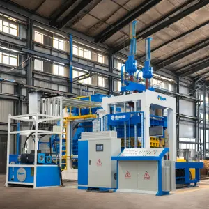 Dongyue QT18-15 Fully Automatic Concrete Hollow Paving Block Making Machine With Curing System for Production Line